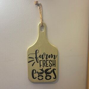 Fresh Rustic Yellow and Black Cutting Board